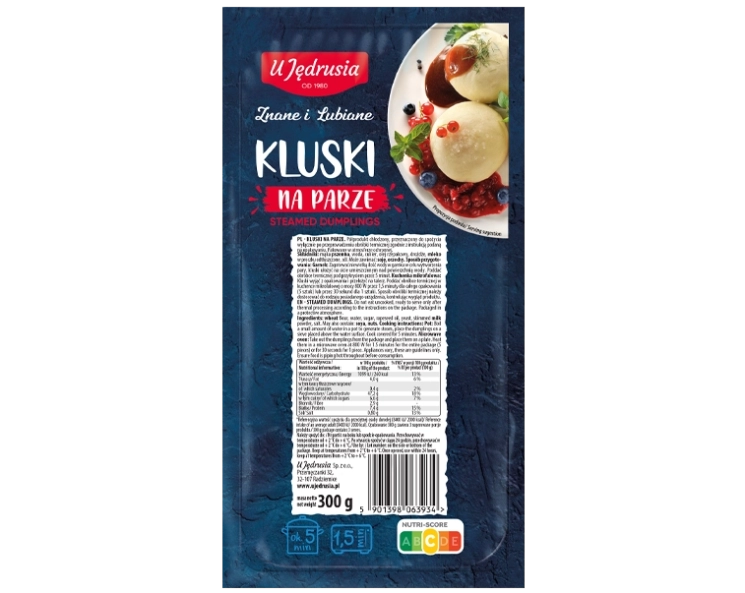 Kluski na parze U Jędrusia